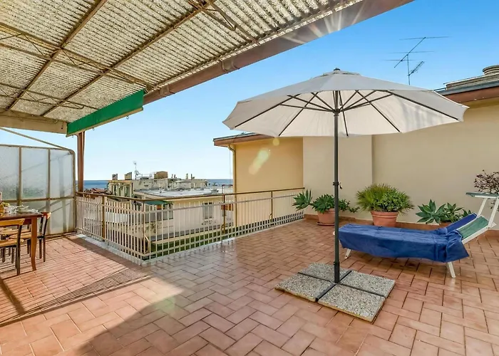 Penthouse Vista Mare E Monti Centro Sr - Happy Daire Sanremo