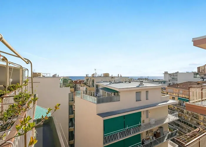 Penthouse Vista Mare E Monti Centro Sr - Happy Apartament San Remo